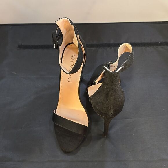 BRAND NEW SHOELAND WOMEN'S ANKLE Strap HEELS STILETTO HIGH HEELS SANDALS - Picture 5 of 16